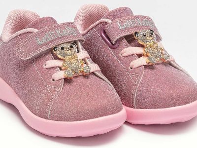 Lelli Kelly Lk 4800 Sarah Toddler Baby Trainers Pink Glitter