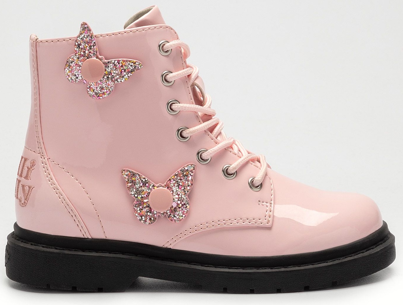 Lelli kelly pink patent boots hotsell